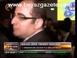 Savcı Öz'e Tehdit Davası