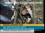 Bursa'da Helşikopter Düştü