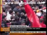 Kktc'de Protesto