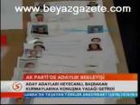 Ak Parti'de Adaylık Bekleyişi