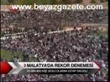 Malatya'da Rekor Denemesi