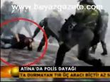 Atina'da Polis Dayağı