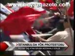 İstanbul'da Yök Protestosu