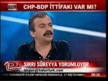 Sırrı Süreyya'dan Chp'ye Kürt Sorunu Eleştirisi
