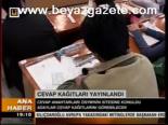 Cevap Anahtarları Yayınlandı