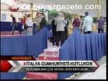 İtalya Cumhuriyeti Kutluyor