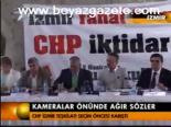 Kameralar Önünde Ağır Sözler