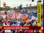 Başbakan Erzurum'da