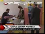 Chp'de Seçimin Ardından