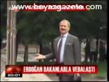 Erdoğan Bakanlarla Vedalaştı
