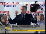 Erdoğan'a Tebrik Yağıyor