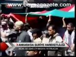 Ankara'da Suriye Hareketliliği