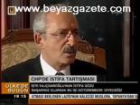 Chp'de İstifa Tartışması