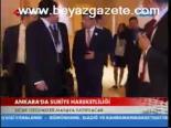 Ankara'da Suriye Hareketliliği