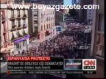 İspanya'da Protesto
