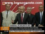 Haberal Ve Balbay'a Ret
