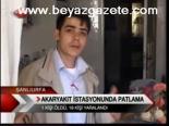 Akaryakıt İstasyonunda Patlama