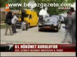 61. Hükümet Kuruluyor