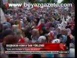 Başbakan Konya'dan Yüklendi
