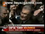 Chp'de Yemin Bölünmesi