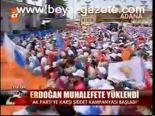 Erdoğan Muhalefete Yüklendi
