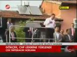 Gökçek, Chp Liderine Yüklendi