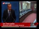 İşte Yeni Kabine