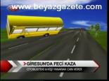 Giresun'da Feci Kaza