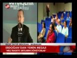 Erdoğan'dan Yemin Mesajı
