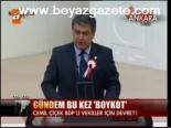 Gündem Bu Kez Boykot