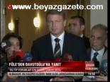 Füle'den Davutoğlu'na Yanıt
