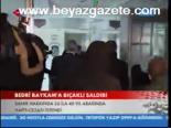 Bedri Baykam'a Bıçaklı Saldırı