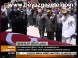 Şehitler Uğurlandı