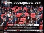 Meclis'ten Teröre Ortak Tavır