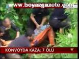 Konvoy'da Kaza: 7 Ölü