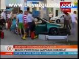 Akaryakıt İstasyonuna Böyle Daldı