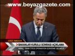 Bakanlar Kurulu Sonrası Açıklama