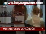 Muhalefet: Bu Sansürdür
