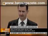 Abd'li Senatörler Ankara'da