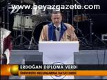 Erdoğan Diploma Verdi