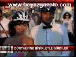 Dünyaevine Bisikletle Girdiler