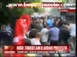 Doğu Türkistanlılardan Protesto