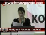 Arınç'tan Garabet Tepkisi