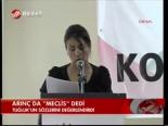 Arınç Da Meclis Dedi