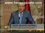 Gazze Ablukası Kalkmalı