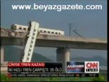 Çin'de Tren Kazası