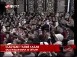 Esad'dan Tarihi Karar