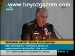 Orgeneral Necdet Özel'in Veda Mektubu