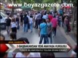 Başbakan'dan Yeni Anayasa Vurgusu