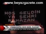 Ramazan'da Hava Nasıl Olacak?